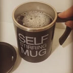 Electric Self Stirring Coffee Mug Cup Stainless Steel Automatic Self Mixing & Spinning Home Office Travel Mixer Milk Whisk Cup